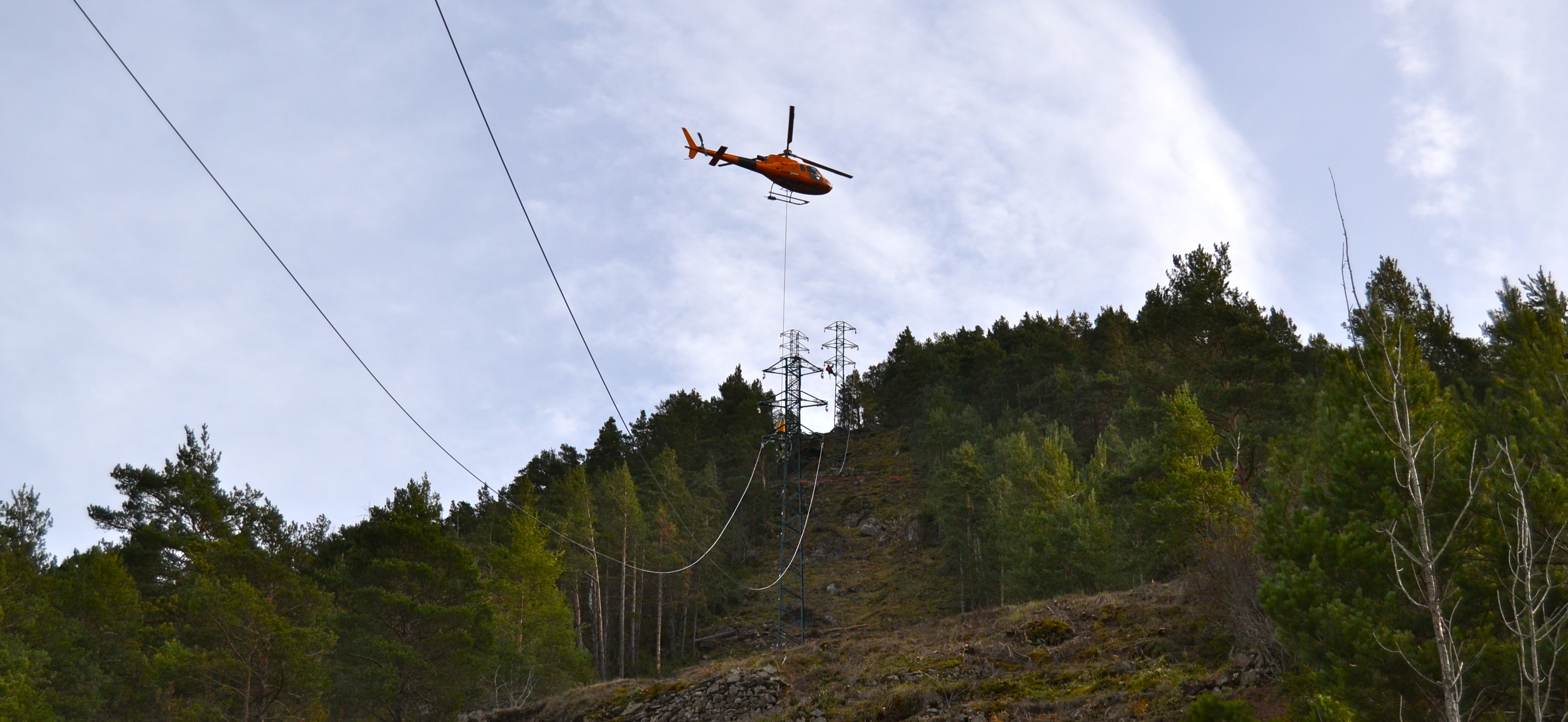 Helicopter a la nova línia de Martinet
